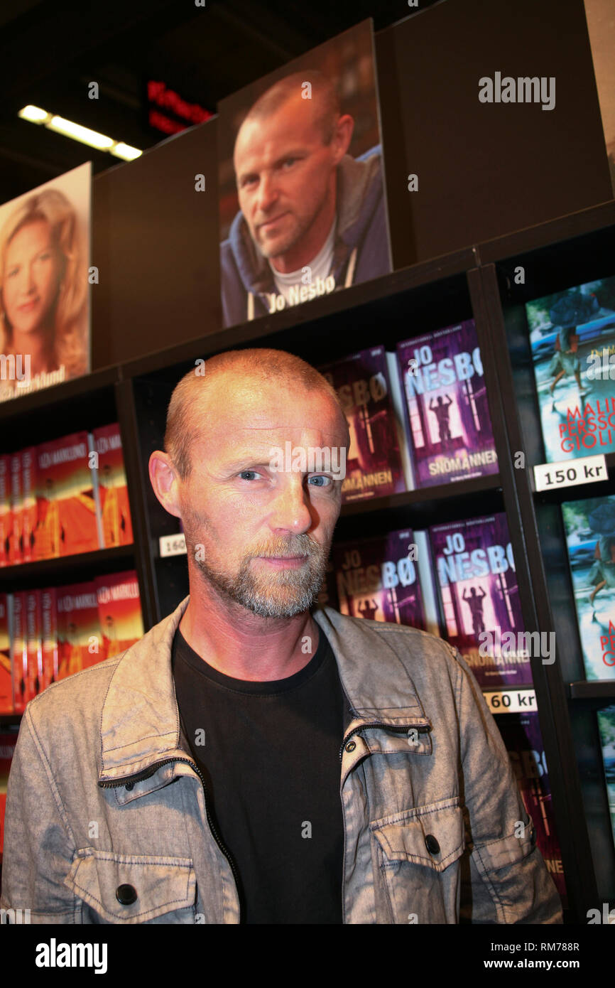 Jo Nesbö Norwegian writer of Crime novels and former economist Stock Photo