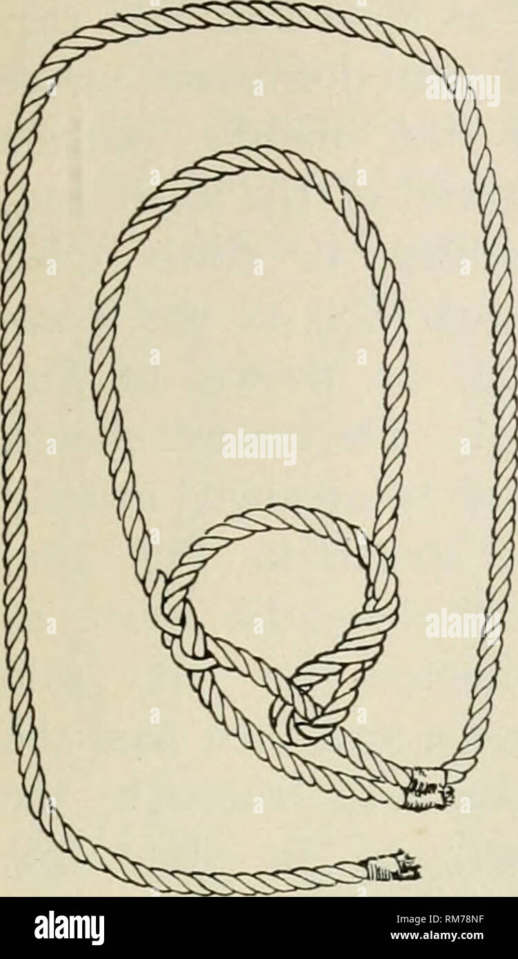 Rope end knots hi-res stock photography and images - Alamy