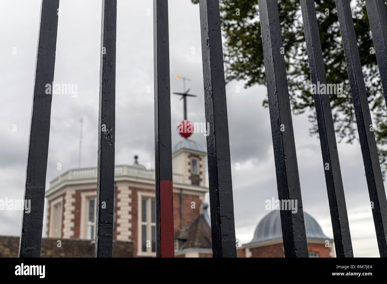 Royal Observatory in London Stock Photo