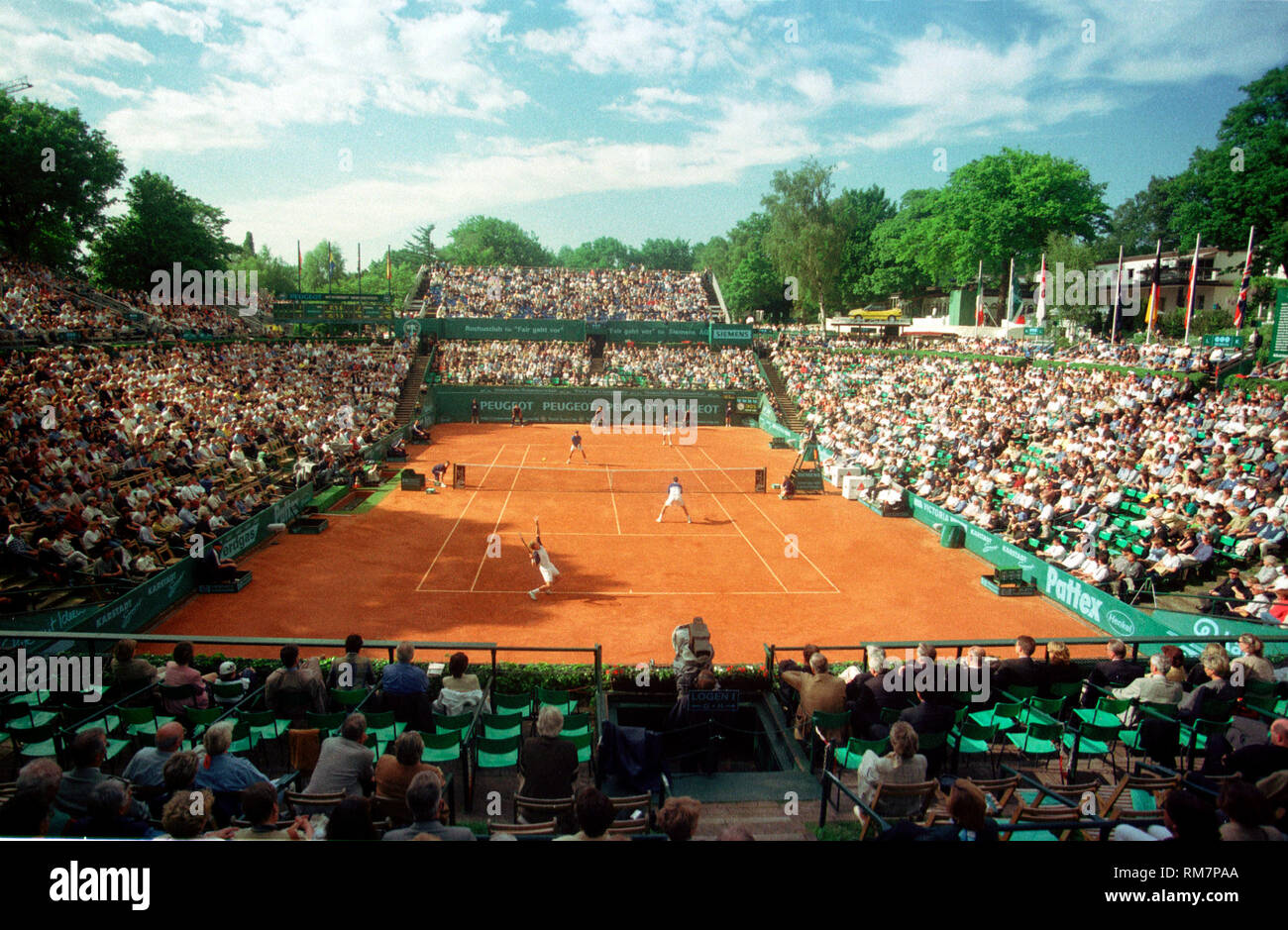 Rochus Club Dusseldorf (DŸsseldorf, Duesseldorf) Germany 14.5.1999, Tennis:  World Team Cup --- center Court Stock Photo - Alamy