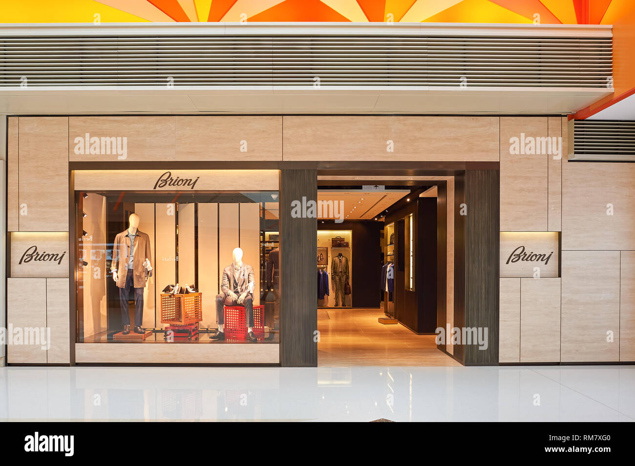 HONG KONG - JANUARY 26, 2016: design of Balenciaga store at Elements  Shopping Mall. Balenciaga is a European luxury fashion house founded by  Cristobal Stock Photo - Alamy