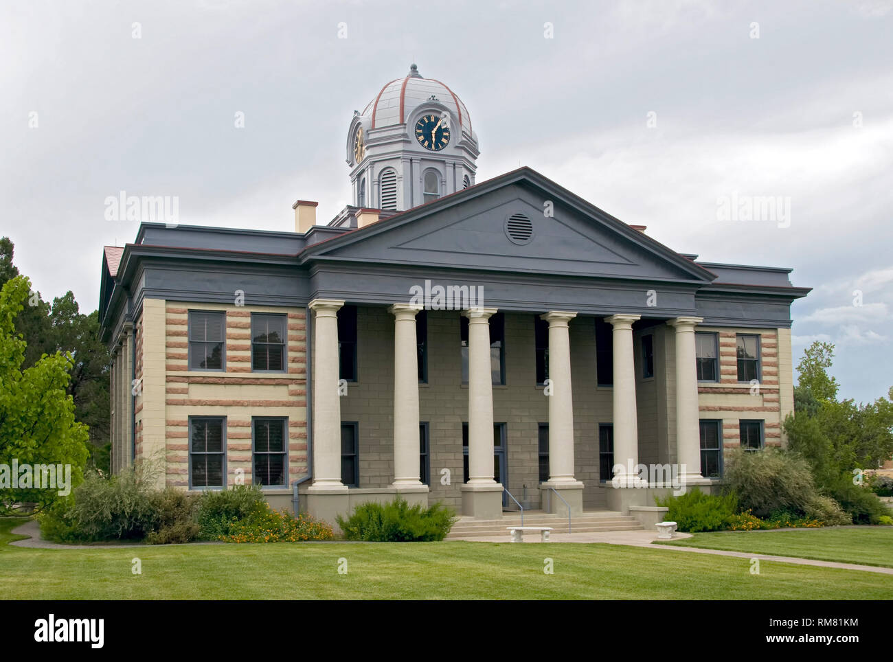 Jeff Davis County Courthouse Fort Stockton, Texas Stock Photo Alamy