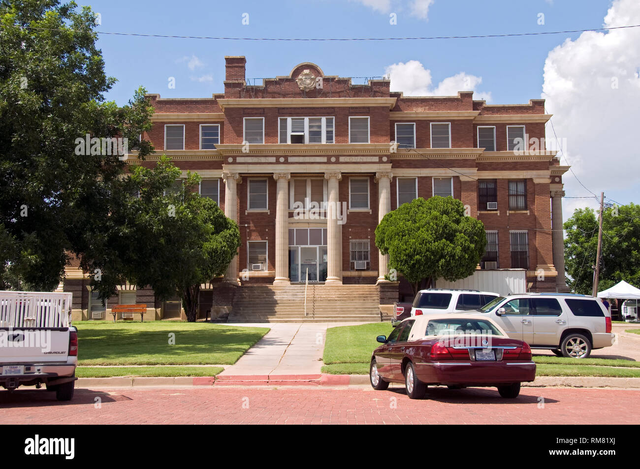 Lynn County Courthouse - Tahoka, Texas Stock Photo - Alamy