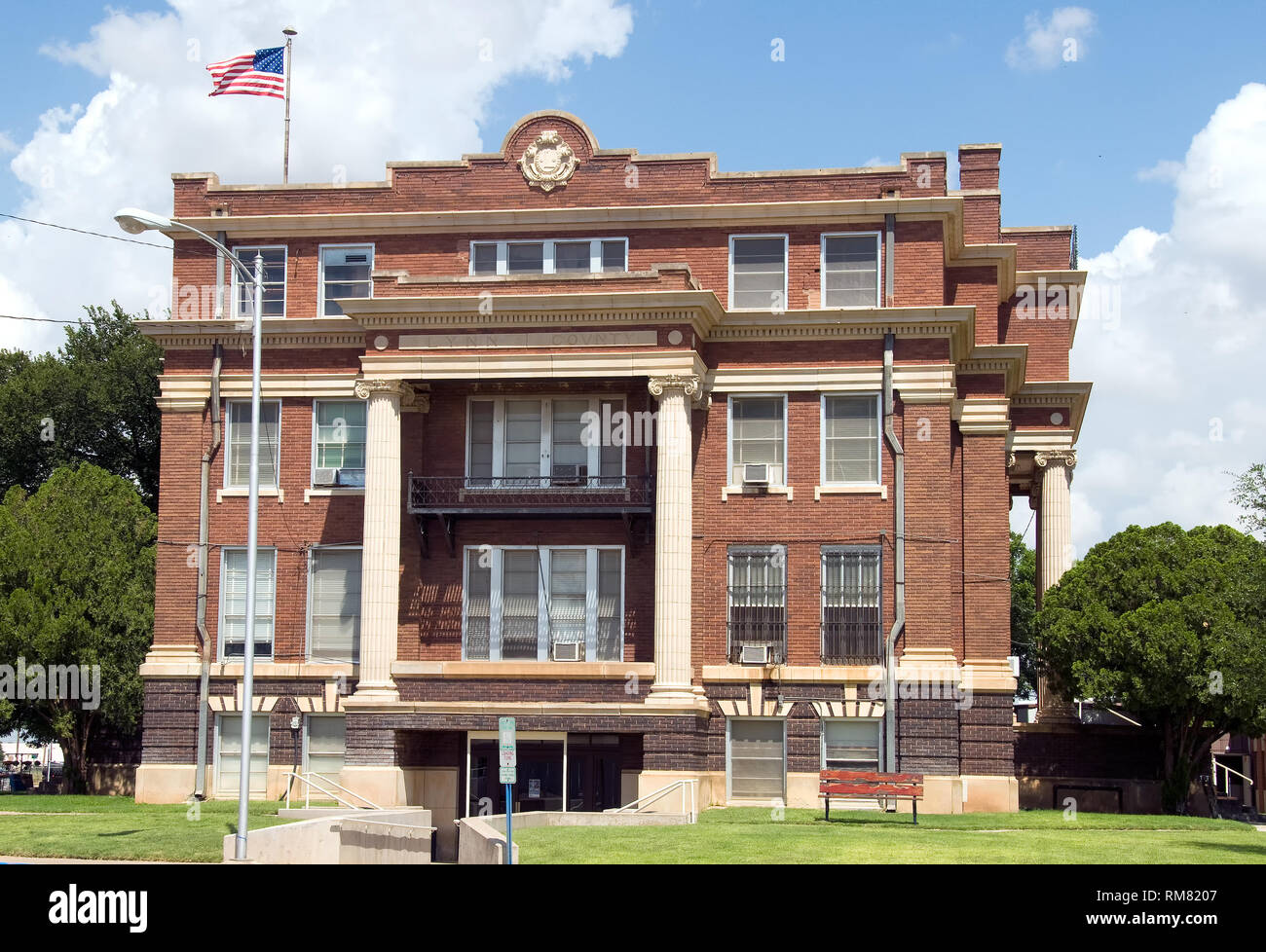 Lynn County Courthouse Tahoka, Texas Stock Photo Alamy