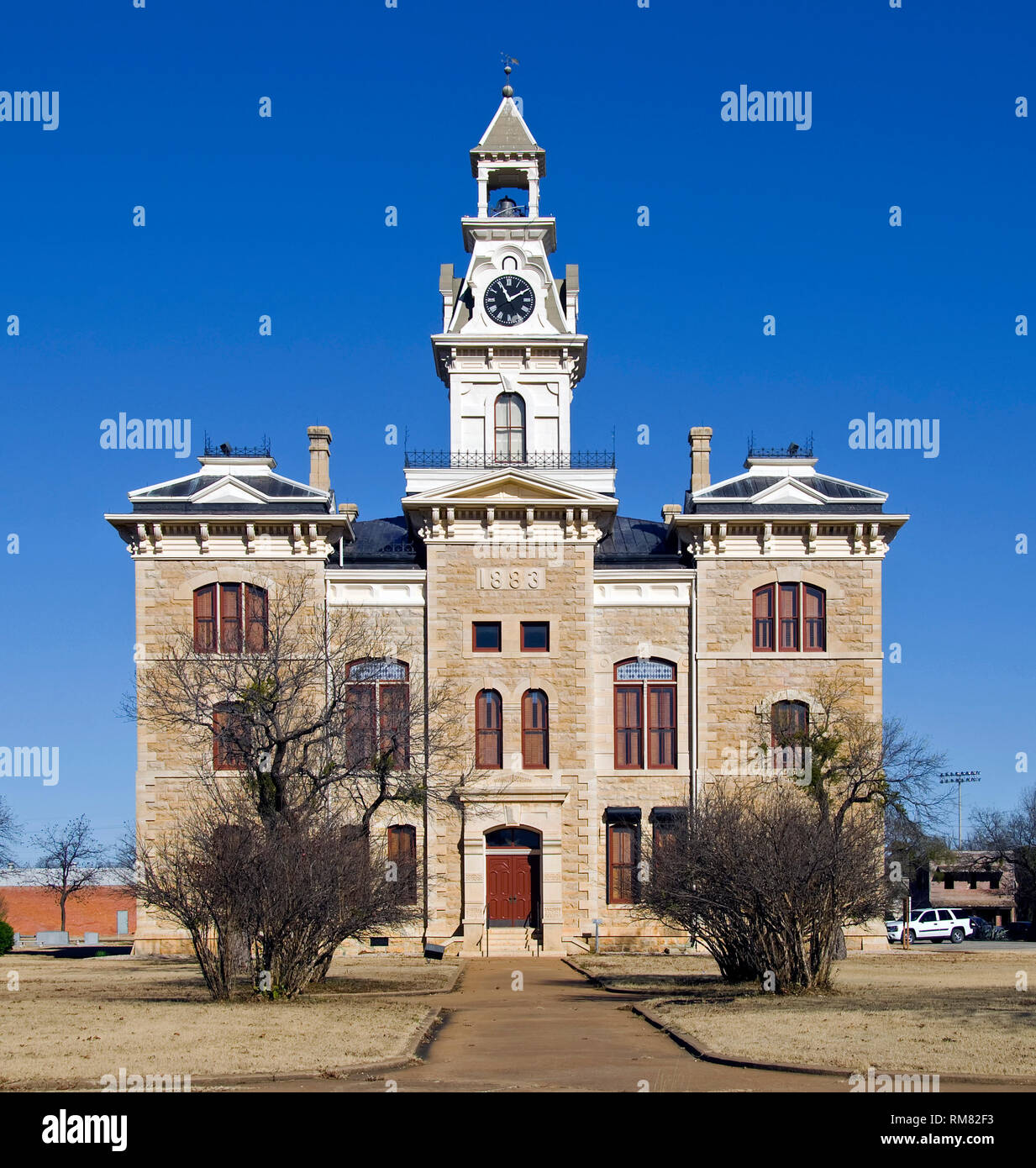 Shackelford County Courthouse Albany, Texas Stock Photo Alamy