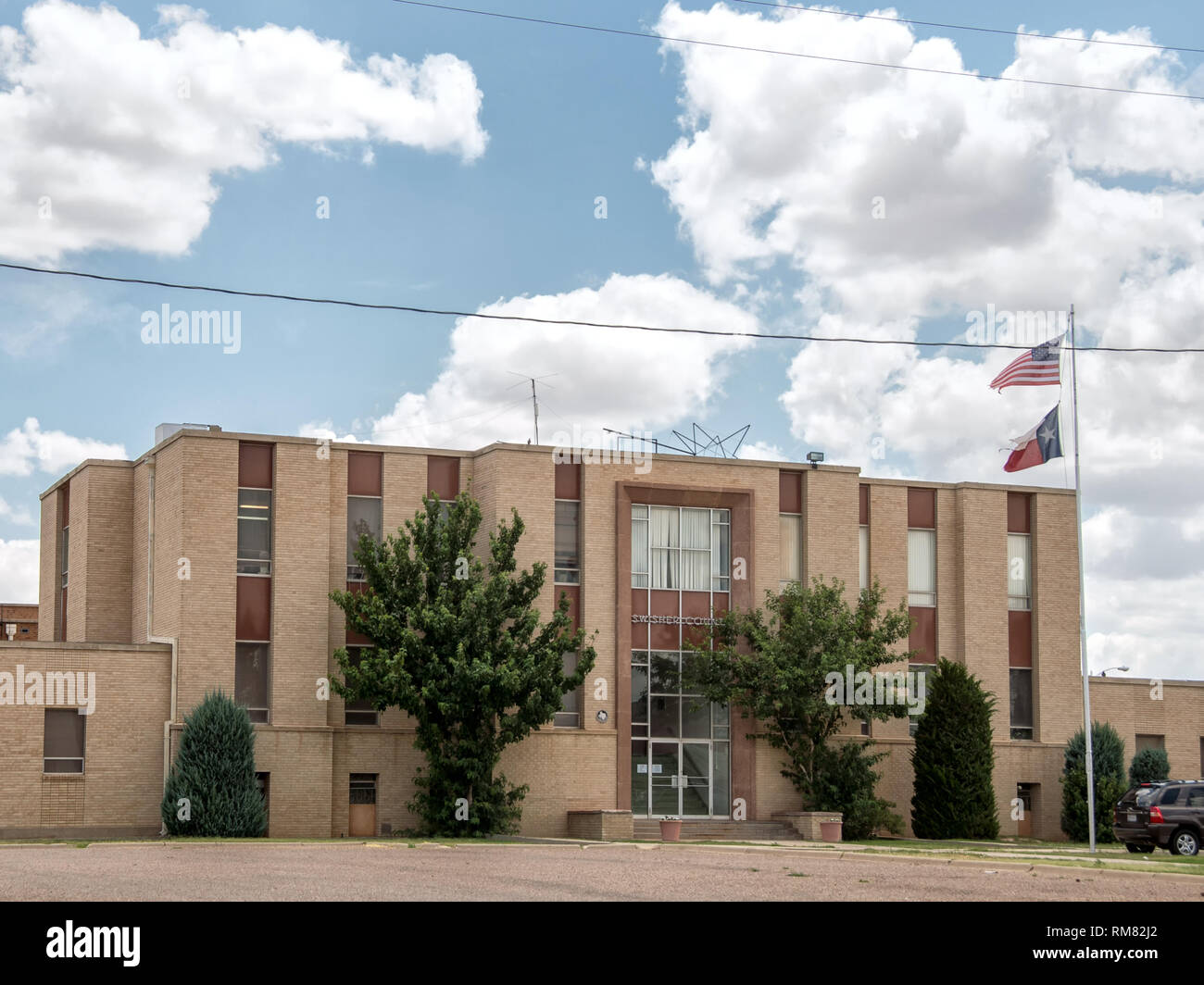 Swisher County Courthouse Tulia Texas Stock Photo Alamy