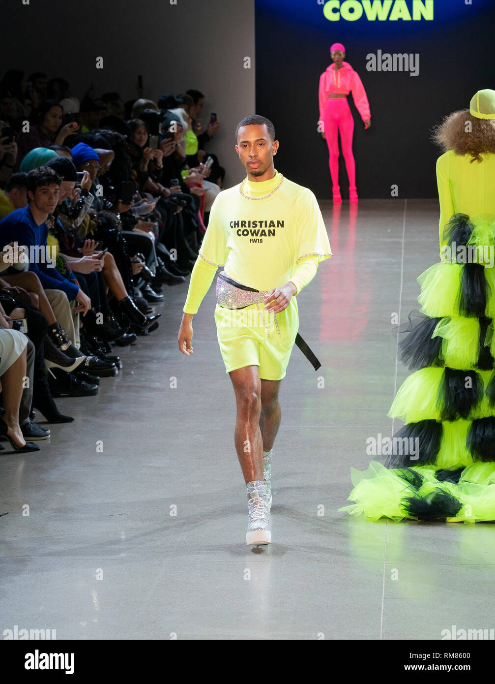 Kc Allen Model Kalen Allen walks runway for Christian Cowan Fall/Winter collection ...