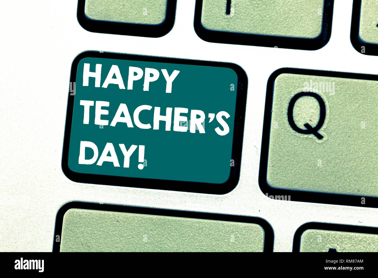 Handwriting Text Happy Teacher S Is Day Concept Meaning Birth Second President India Used Celebrate Masters Keyboard Key Intention To Create Computer Stock Photo Alamy Handwriting Text Happy Teacher S Is Day Concept Meaning Birth Second President India Used Celebrate Masters Keyboard Key Intention To Create Computer Stock Photo Alamy