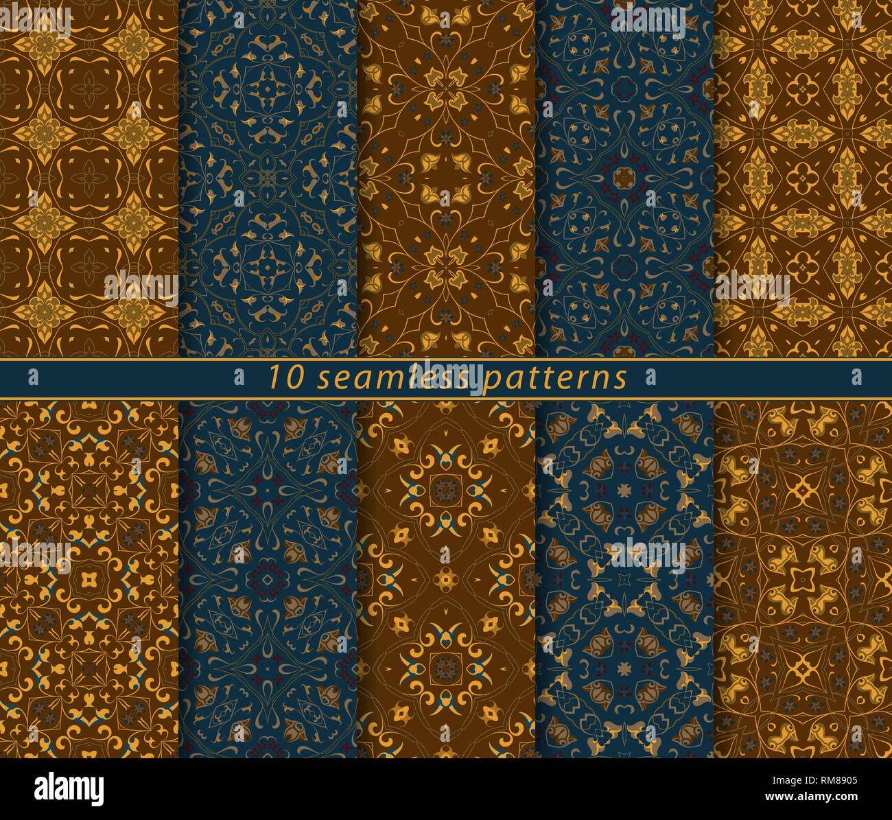 Can Carry a Square Three-in-one Data Cable Ethnic Christmas Seamless Pattern 