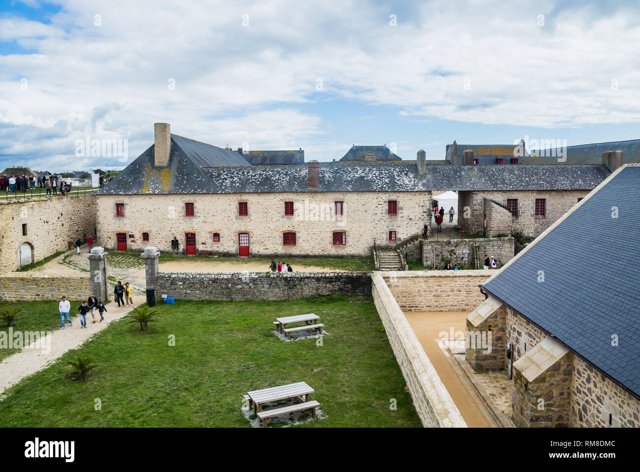 Musee de la Compagnie des Indes (Museum of India Company). France, Morbihan, Port Louis Stock Photo