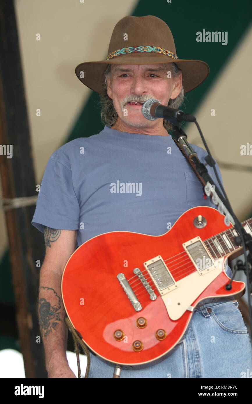 Southern rock guitarist Dickey Betts is shown during a 