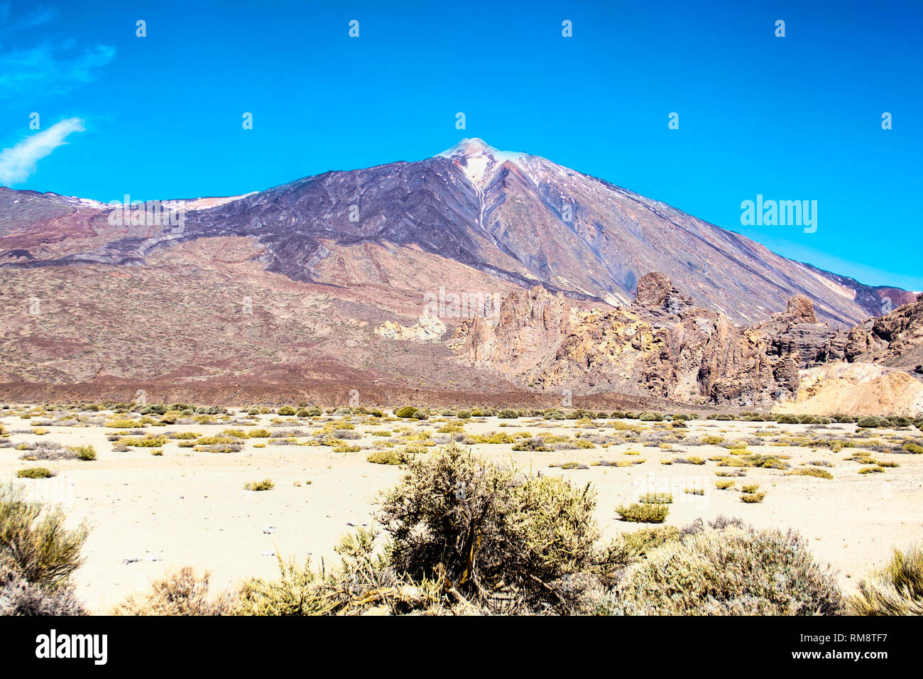 Parque Nacional del Teide, Tenerife Stock Photo