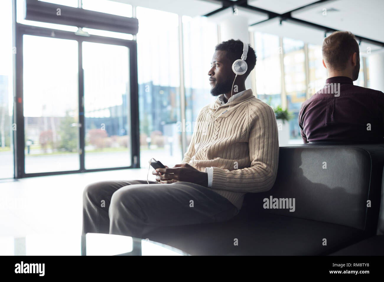 Music for waiting Stock Photo Alamy