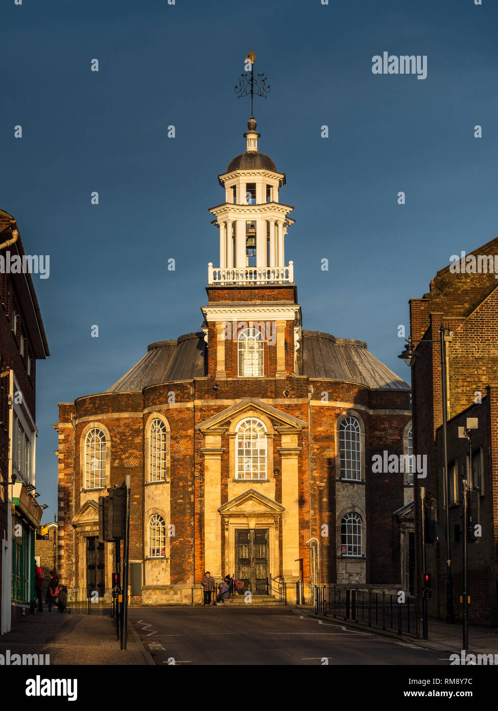 St George's Theatre Great Yarmouth - a former Georgian Chapel built in 1714-21. Restored as a theatre and community centre in 2013 Hopkins Architects Stock Photo