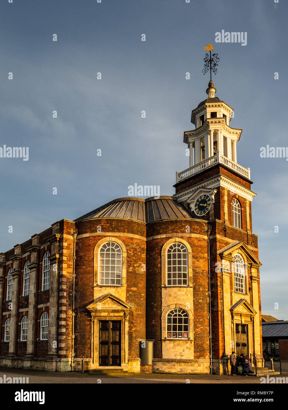 St George's Theatre Great Yarmouth - a former Georgian Chapel built in 1714-21. Restored as a theatre and community centre in 2013 Hopkins Architects Stock Photo