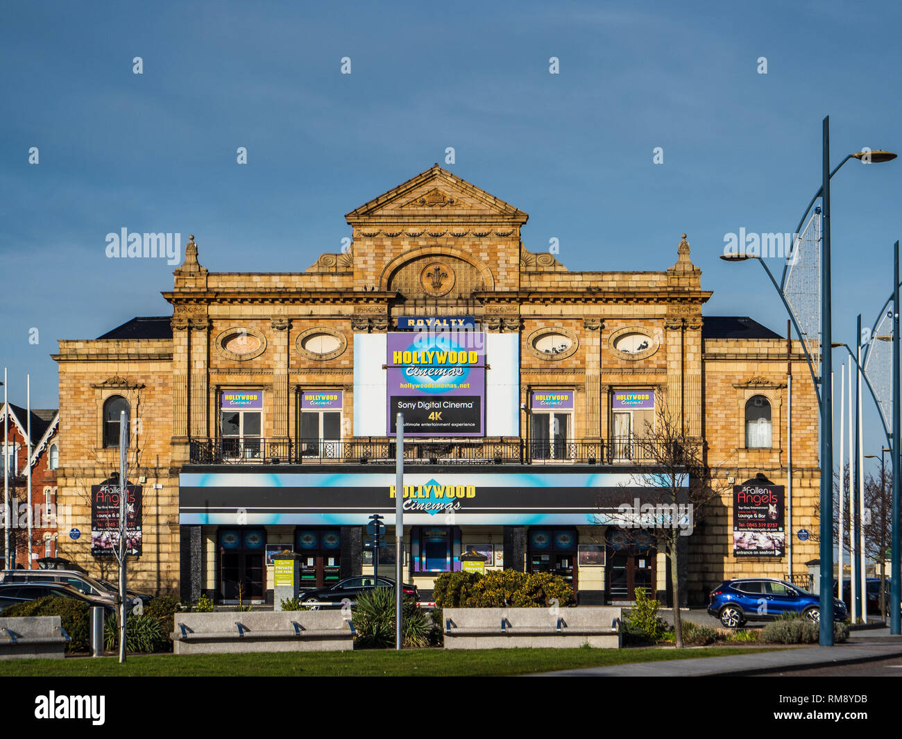 Hollywood Cinema Great Yarmouth on Marine Parade - closed and reopened as the Arc Cinema in 2019. Stock Photo