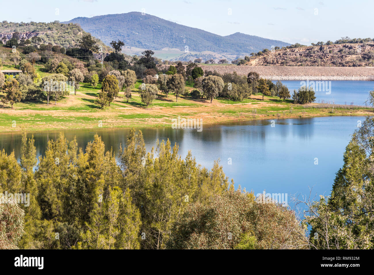 Glenbawn Dam, Upper Hunter, NSW, Australia is a popular inland sport