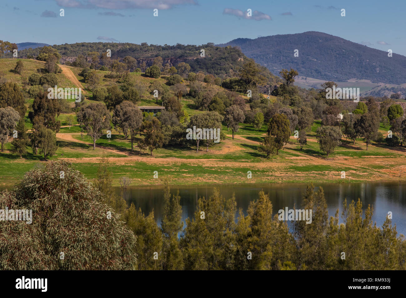 Glenbawn Dam, Upper Hunter, NSW, Australia is a popular inland sport