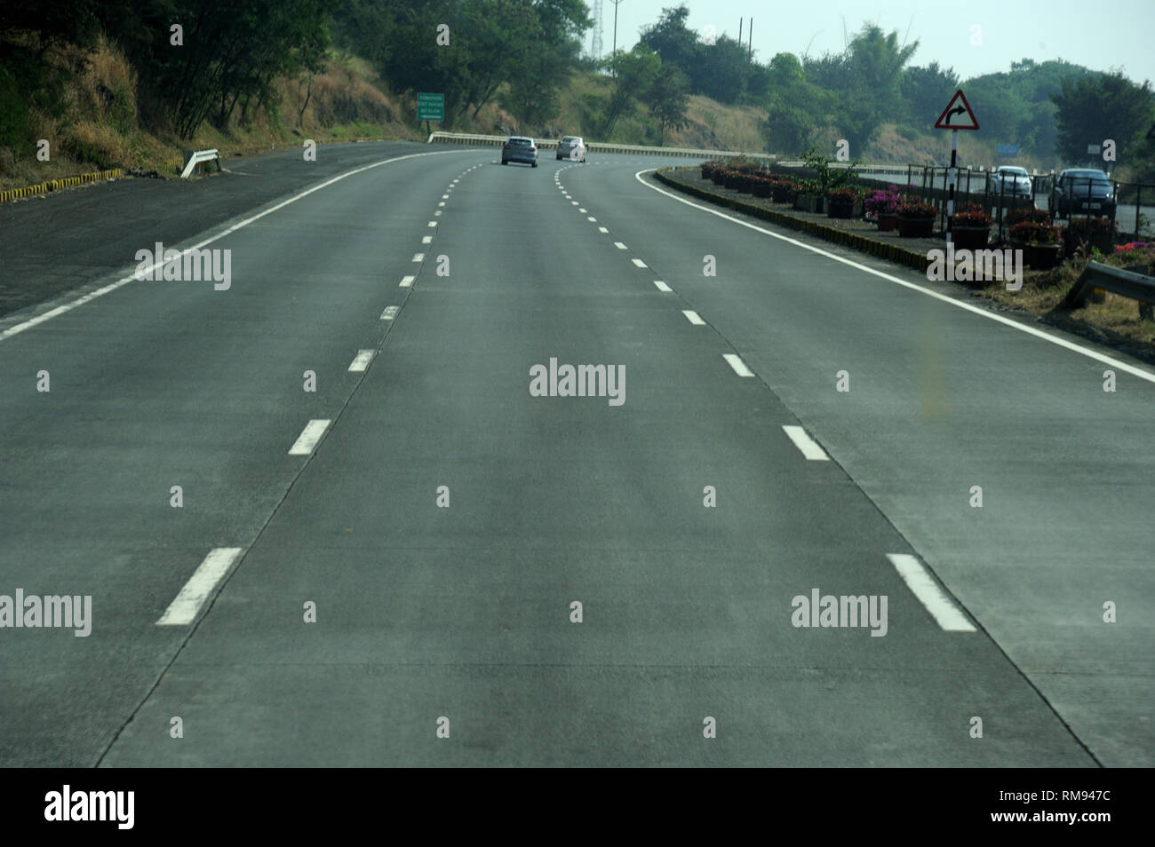 Mumbai Pune Express Highway, Maharashtra, India, Asia Stock Photo Alamy