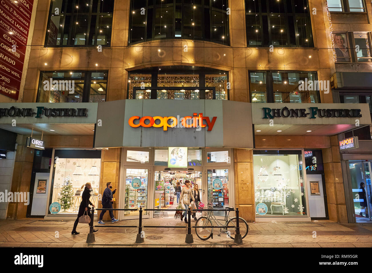 import parfumerie lausanne coop city