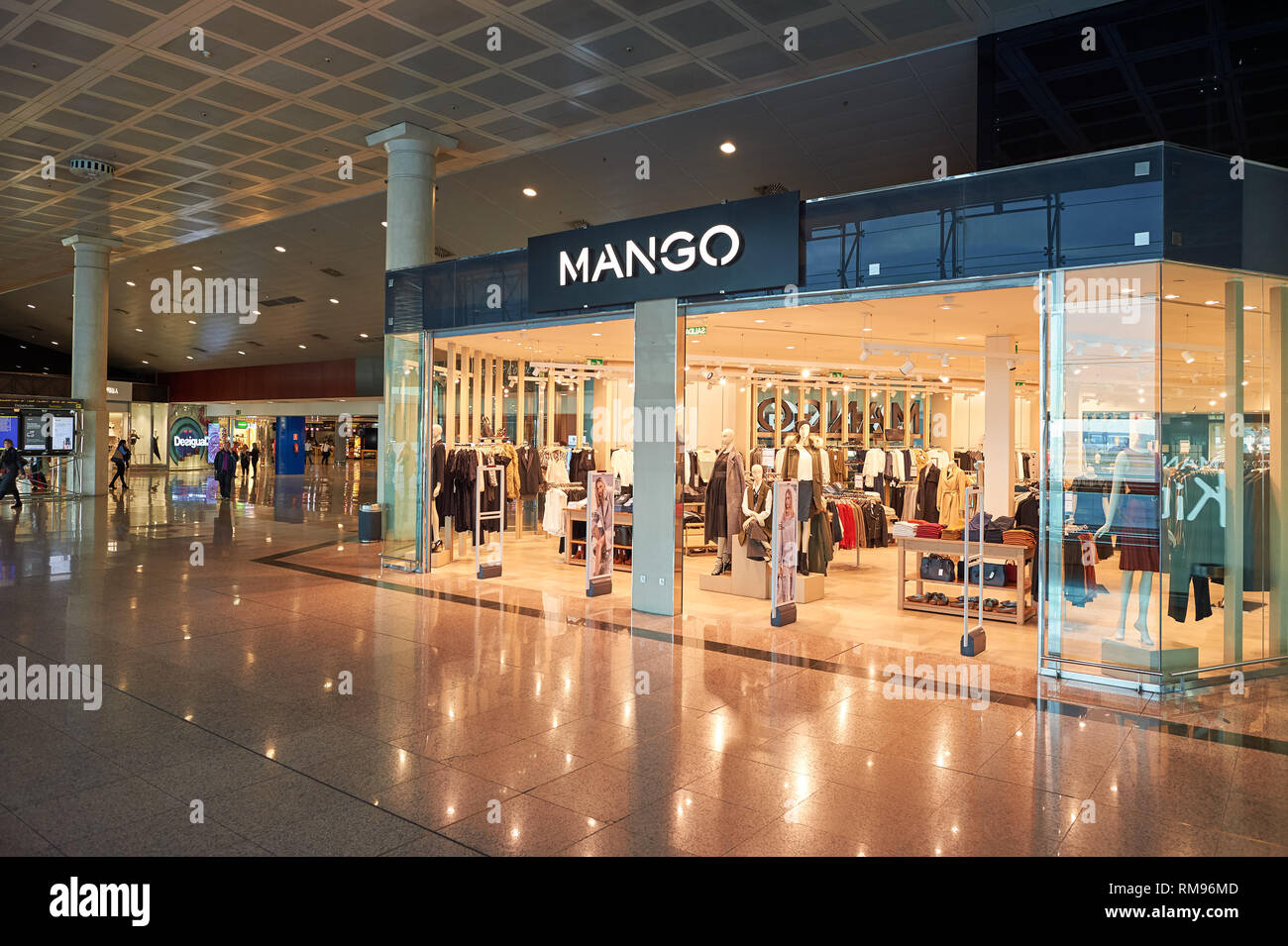 Mango Store At Passeig De Gracia Shopping Street In Barcelona Spain Stock  Photo - Download Image Now - iStock