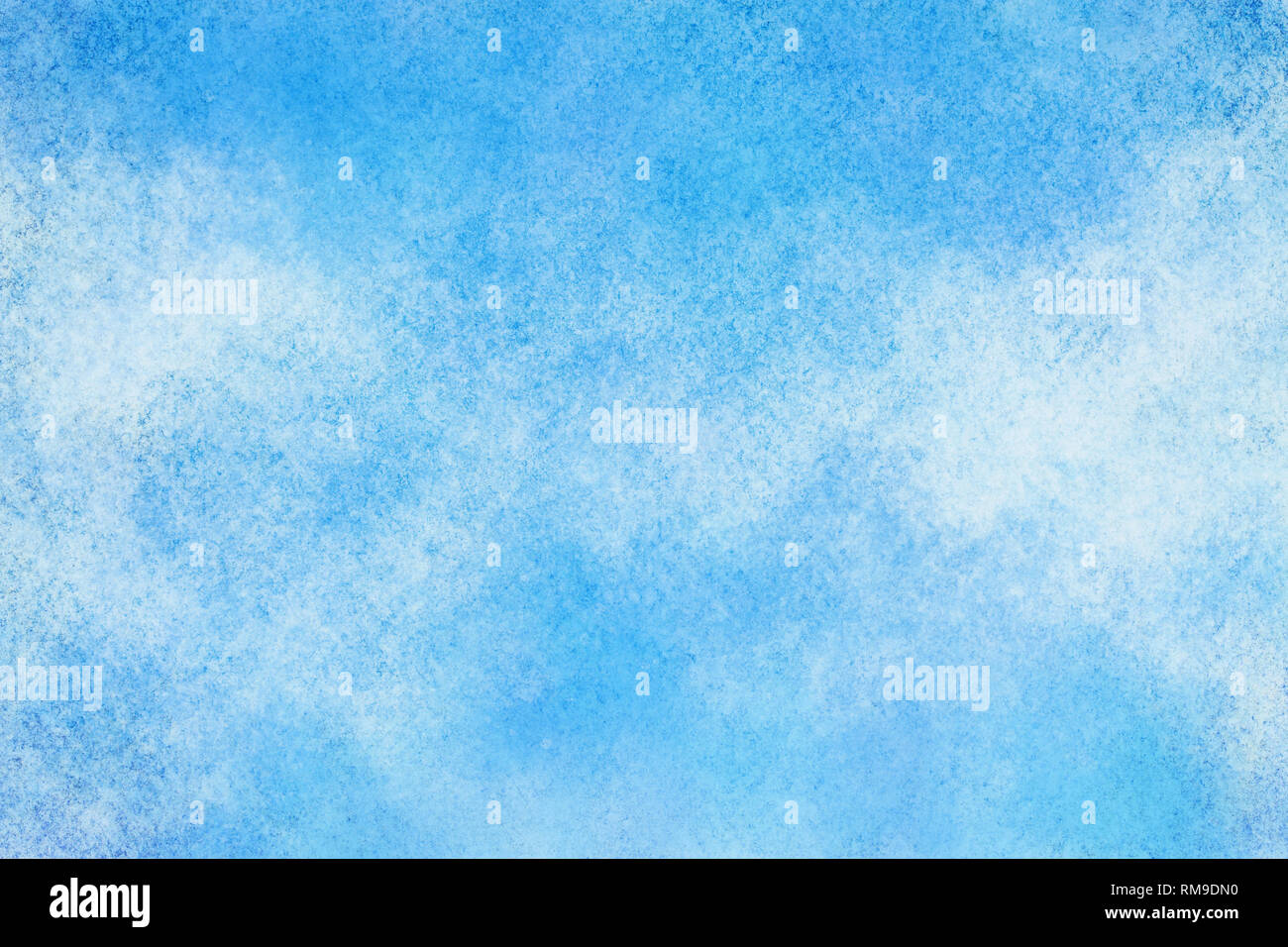 Pastel Colored Summer Blue Sky Abstract Or Vintage Watercolor Paint Background Stock Photo Alamy