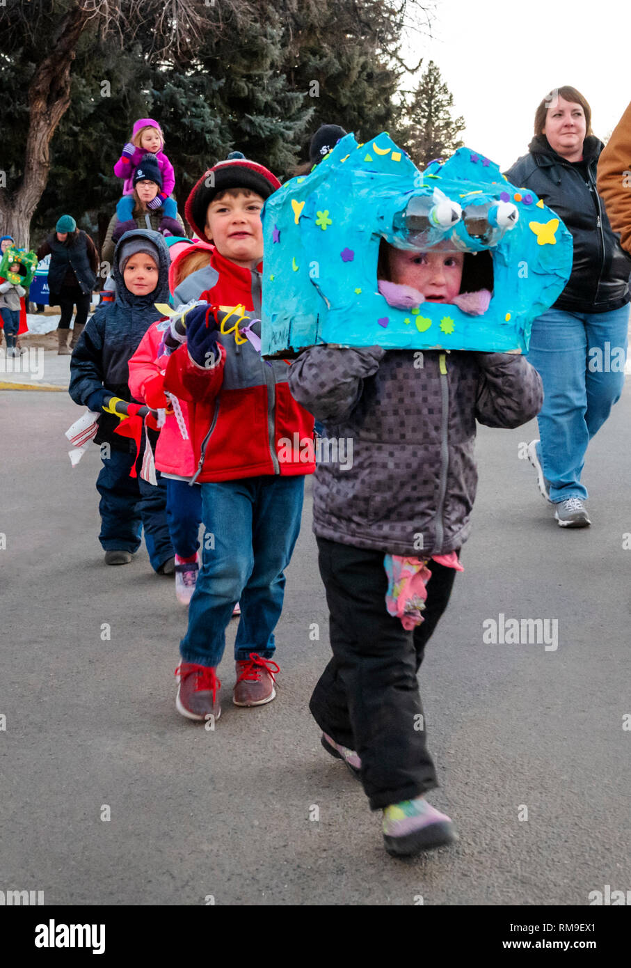 Children fancy dress parade hi-res stock photography and images - Alamy