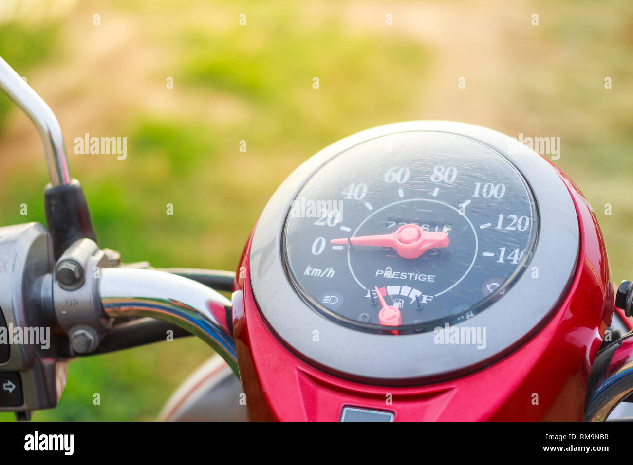 Motorcycle speed meter hi-res stock photography and images - Alamy