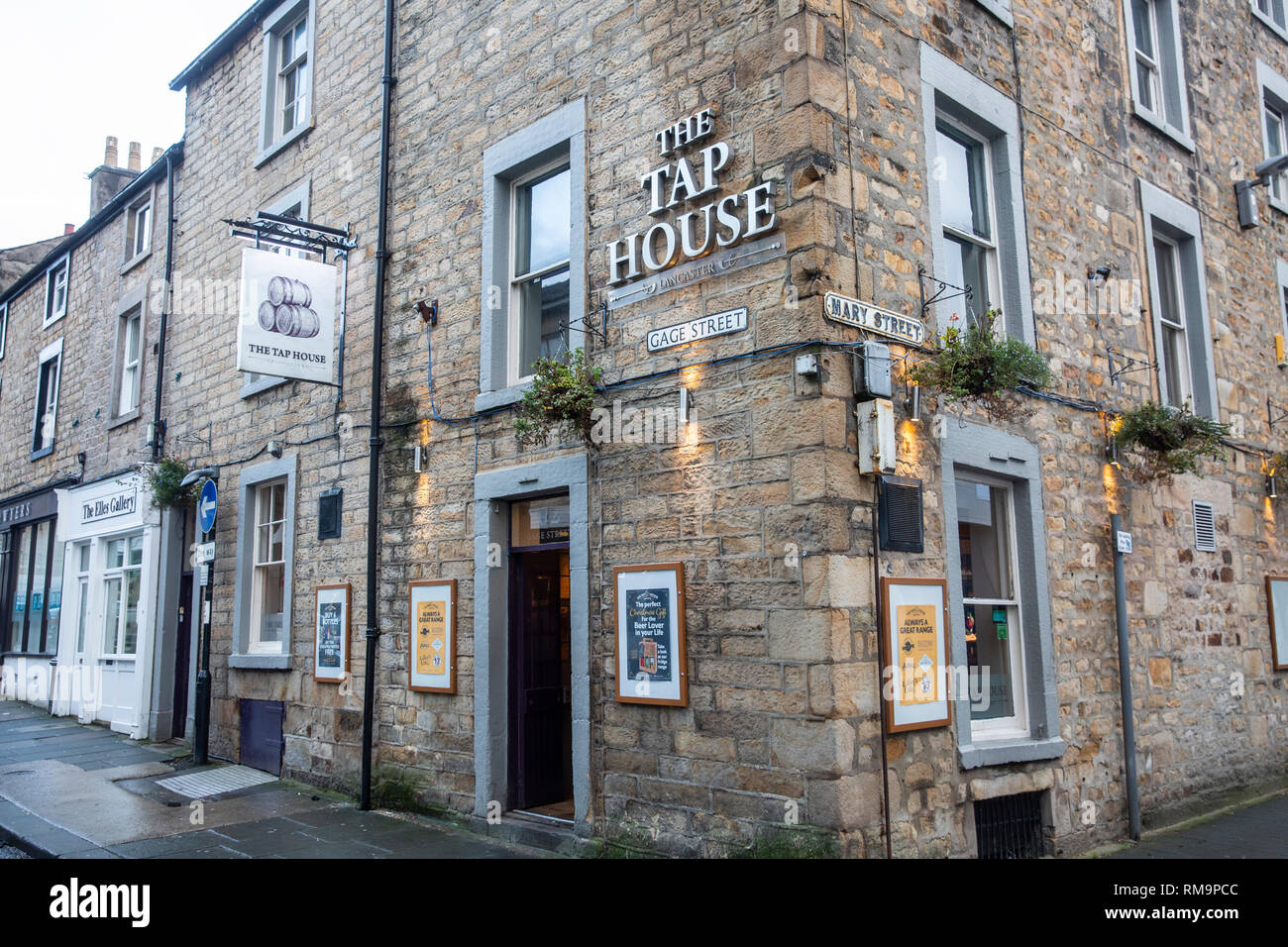 The Tap House english pub in Lancaster city centre,Lancashire,England,United Kingdom Stock Photo