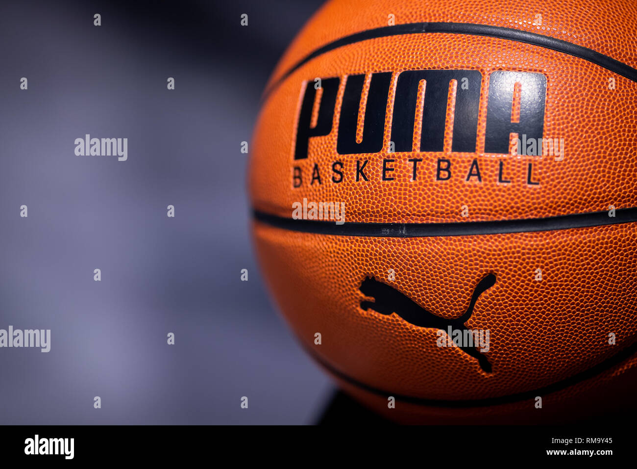 puma basketball stock
