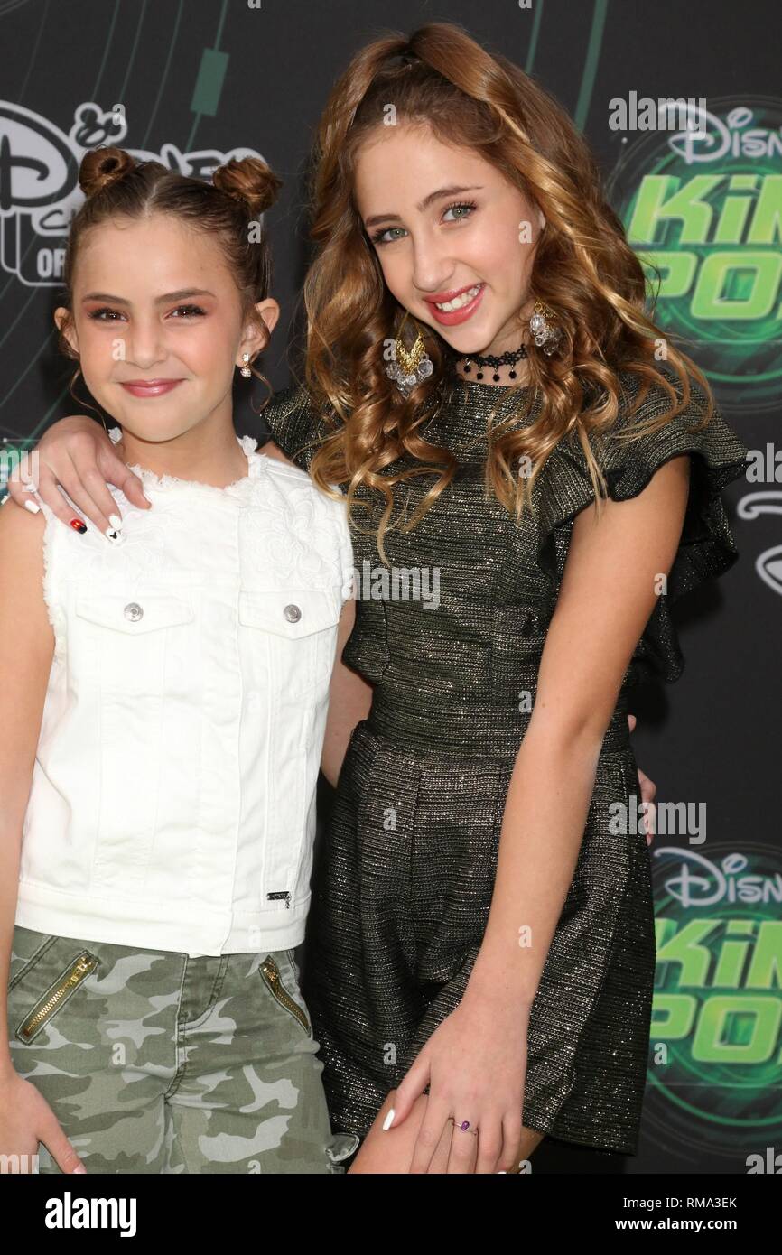 Lexi Kolker, Ava Kolker at arrivals for KIM POSSIBLE Premiere pt2, Television Academy, Los Angeles, CA February 12, 2019. Photo By: Priscilla Grant/Everett Collection Stock Photo