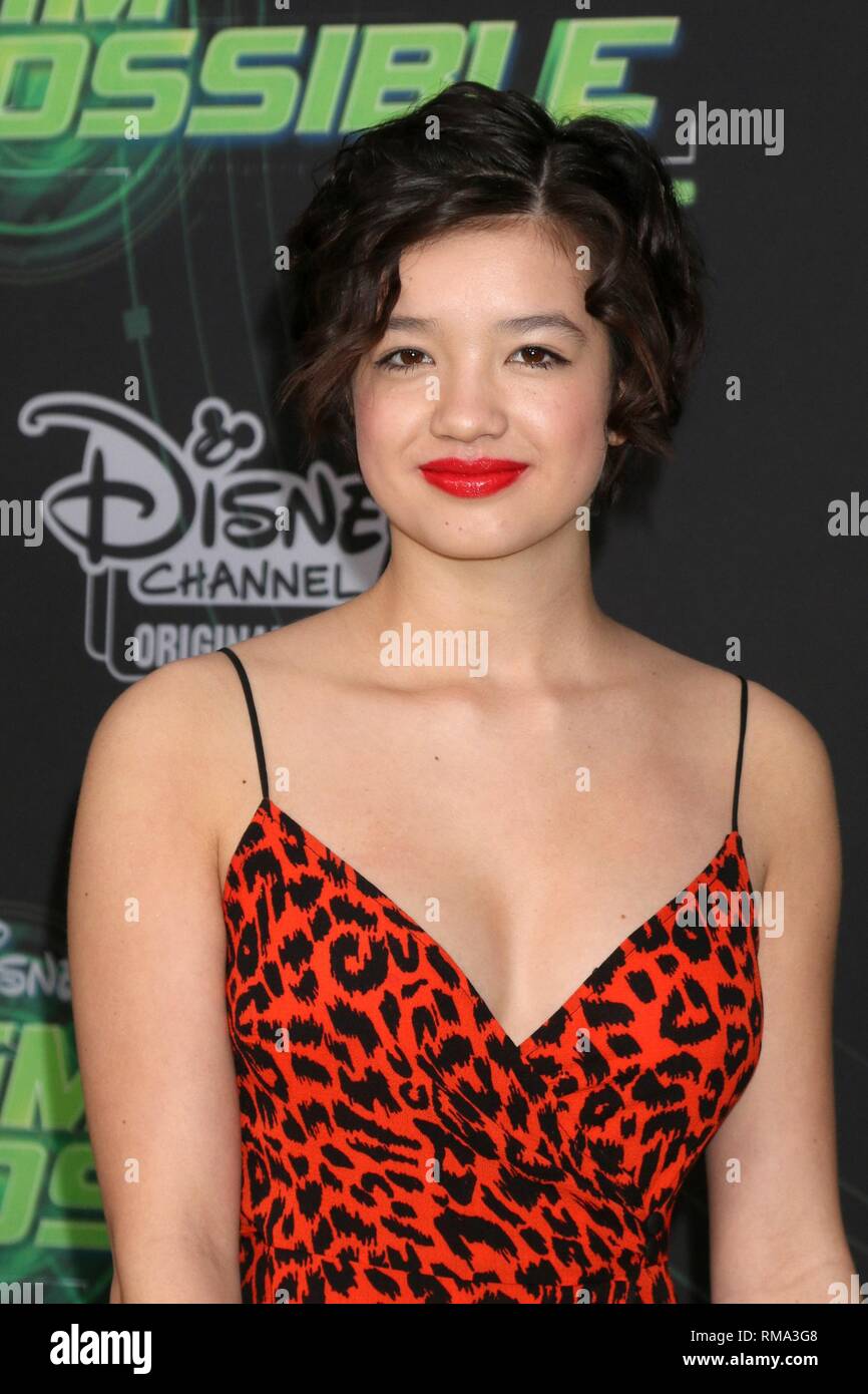 Peyton Lee at arrivals for KIM POSSIBLE Premiere pt2, Television