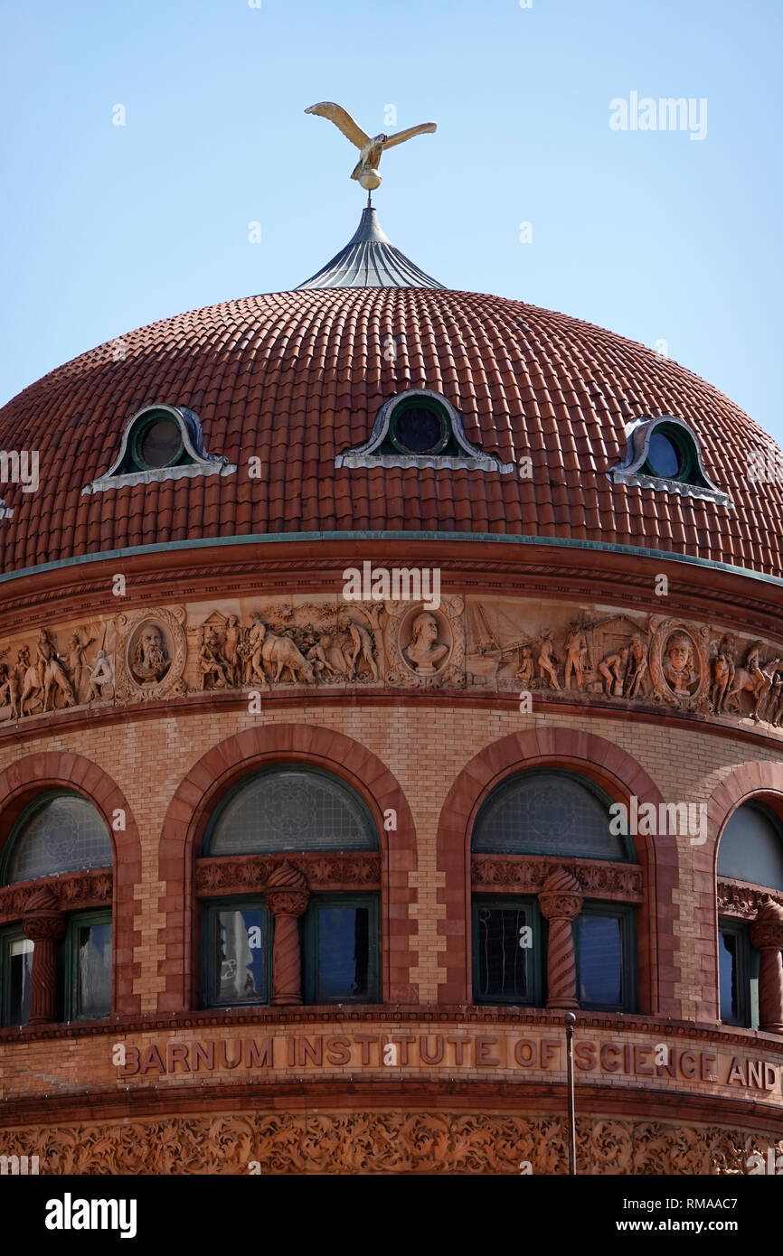 The Barnum Museum in Bridgeport Connecticut Stock Photo