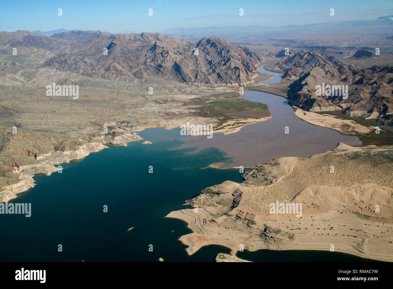 Aerial view lake mead nevada hires stock photography and images Alamy