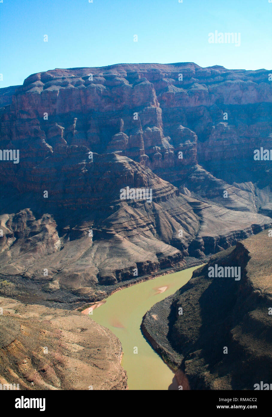 Grand Canyon and the river, USA Stock Photo - Alamy