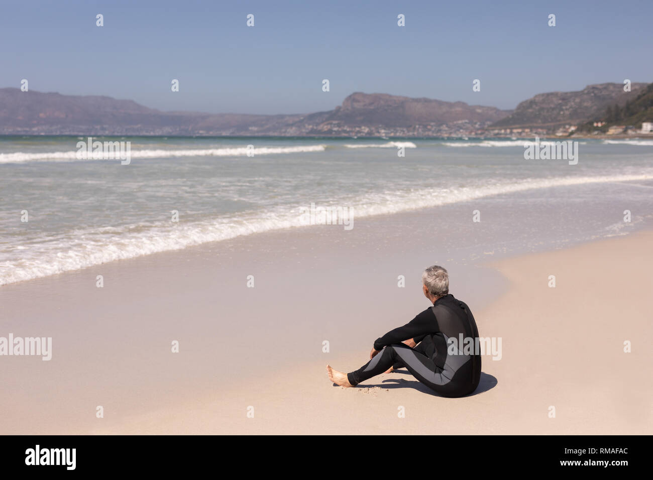 Rear view of male hi-res stock photography and images - Alamy
