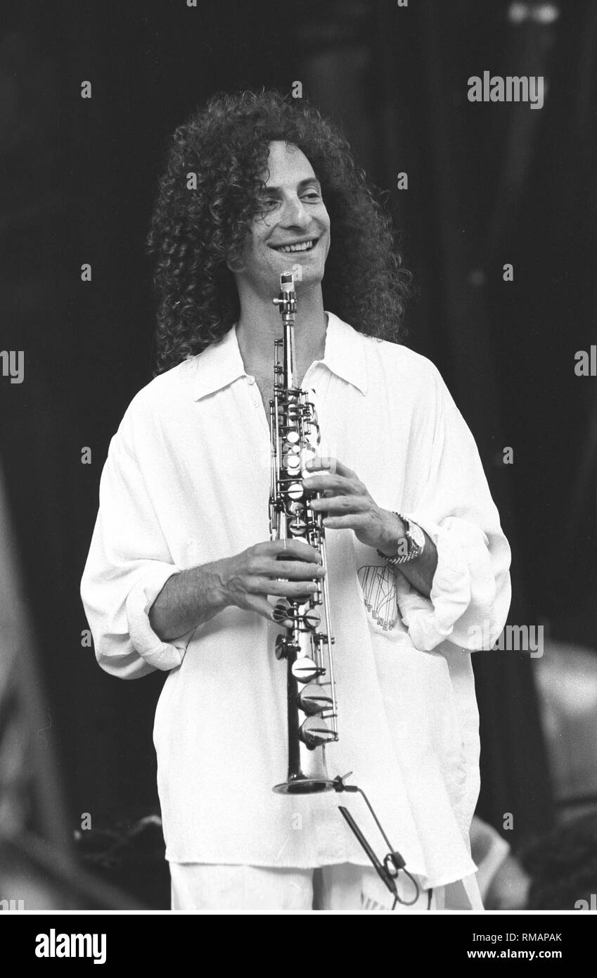 Kenny g Black and White Stock Photos & Images Alamy