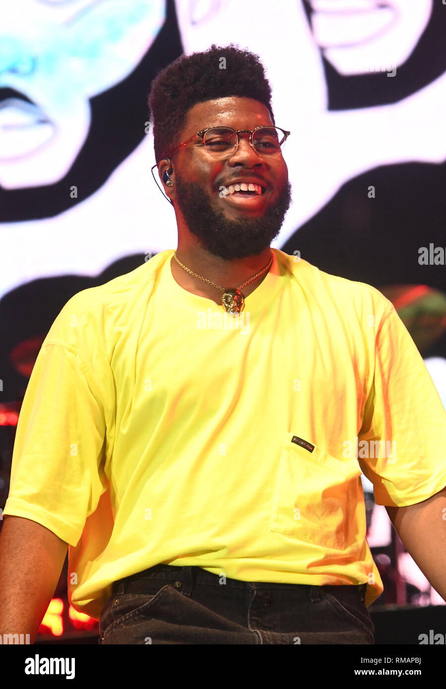 Singer and songwriter Khalid Robinson, known mononymously as Khalid, is