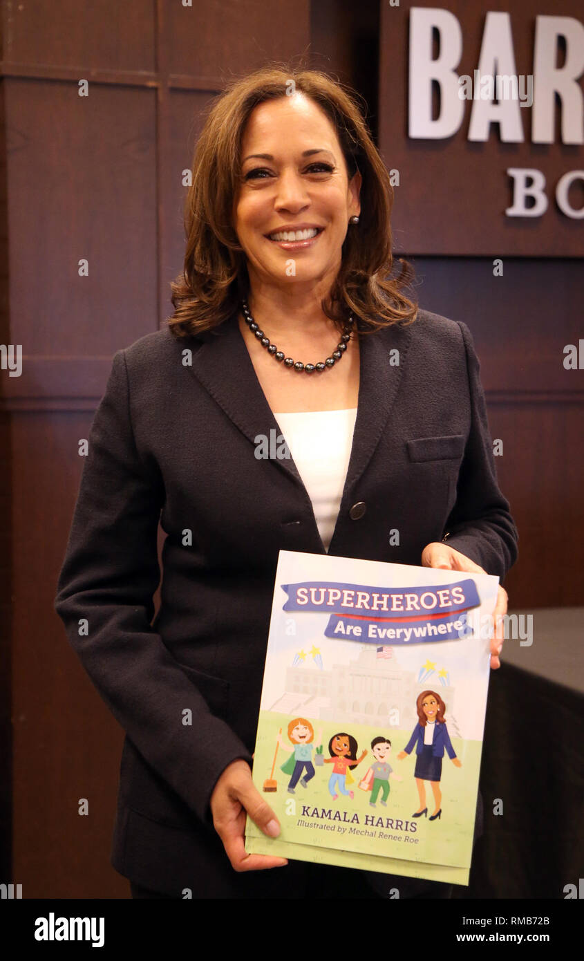 Kamala Harris Signs Copies Of Her New Book "Superheros Are Everywhere ...