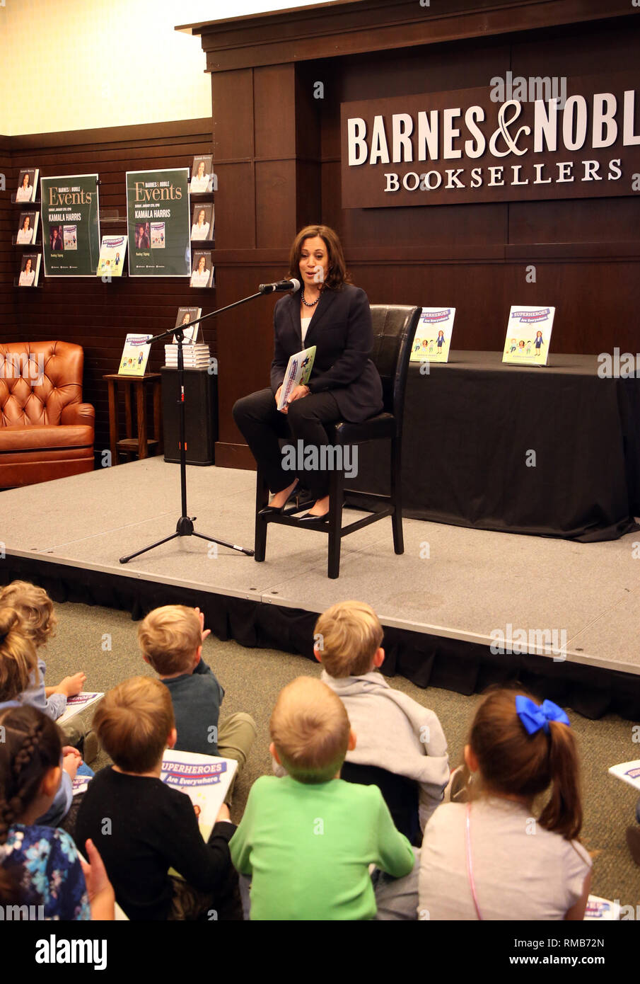 Kamala Harris Signs Copies Of Her New Book "Superheros Are Everywhere ...