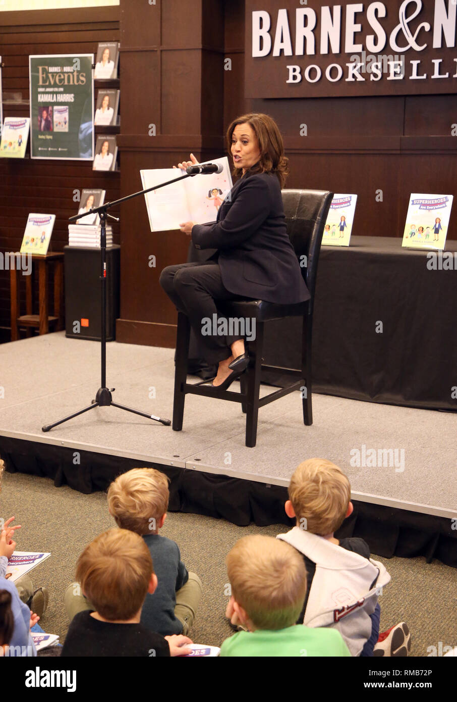Kamala Harris Signs Copies Of Her New Book "Superheros Are Everywhere ...