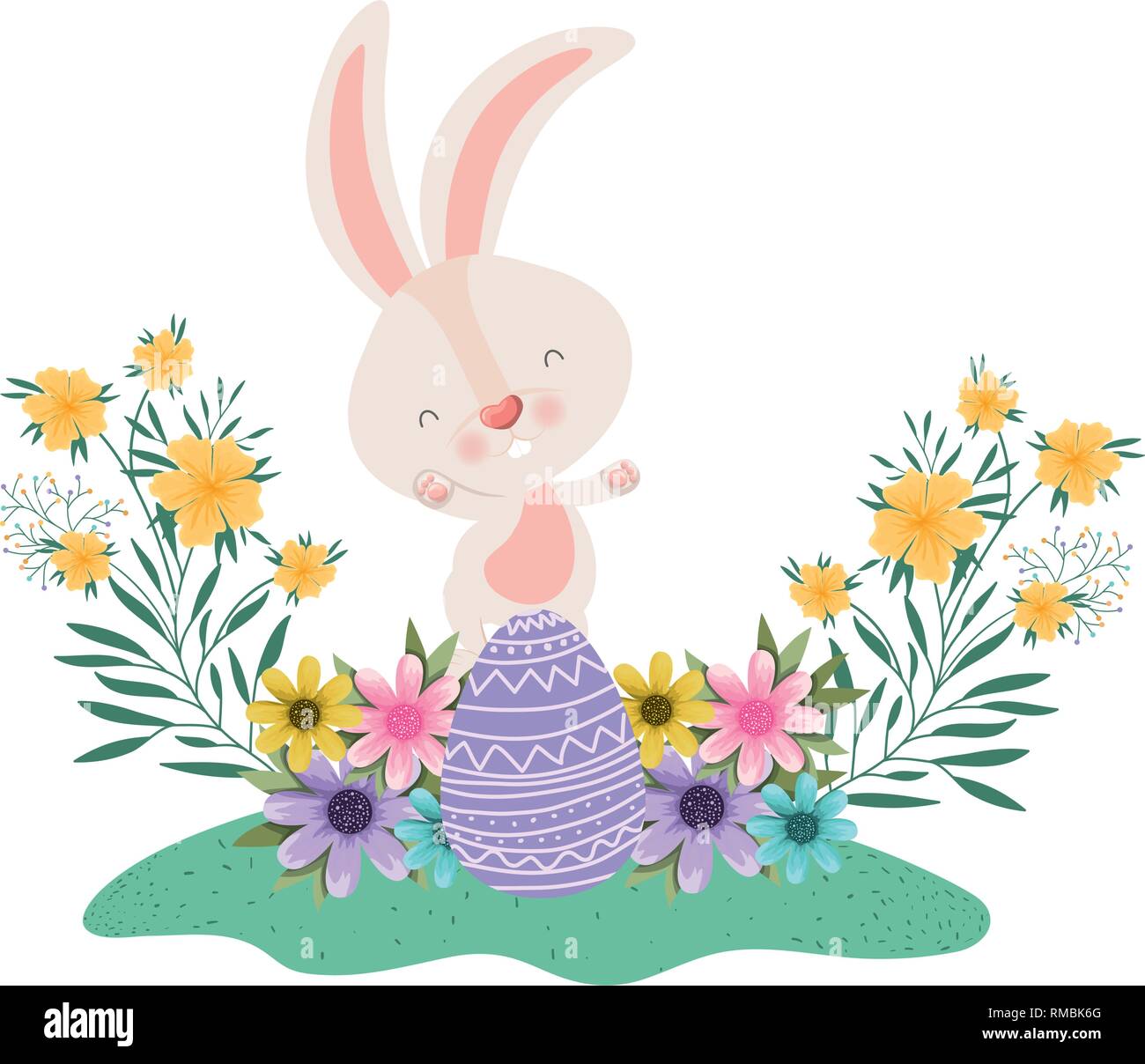 Searching easter eggs Stock Vector Images - Alamy