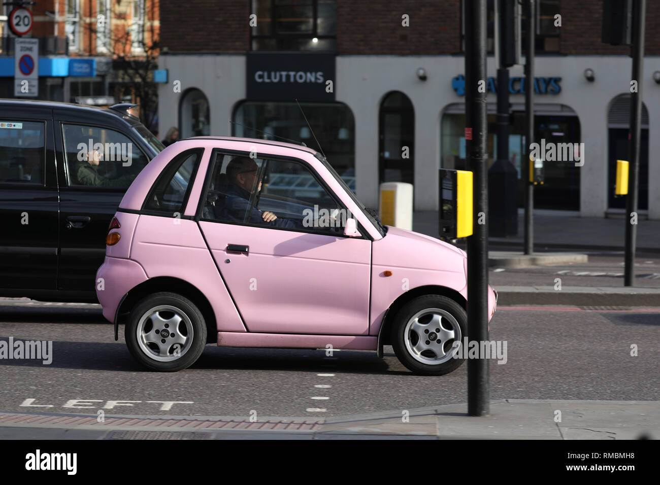 Revai Known As G Wiz In The United Kingdom Is A Small Micro Electric Car Made By The Indian Manufacturer Reva Electric Car Company Between 2001 And Stock Photo Alamy