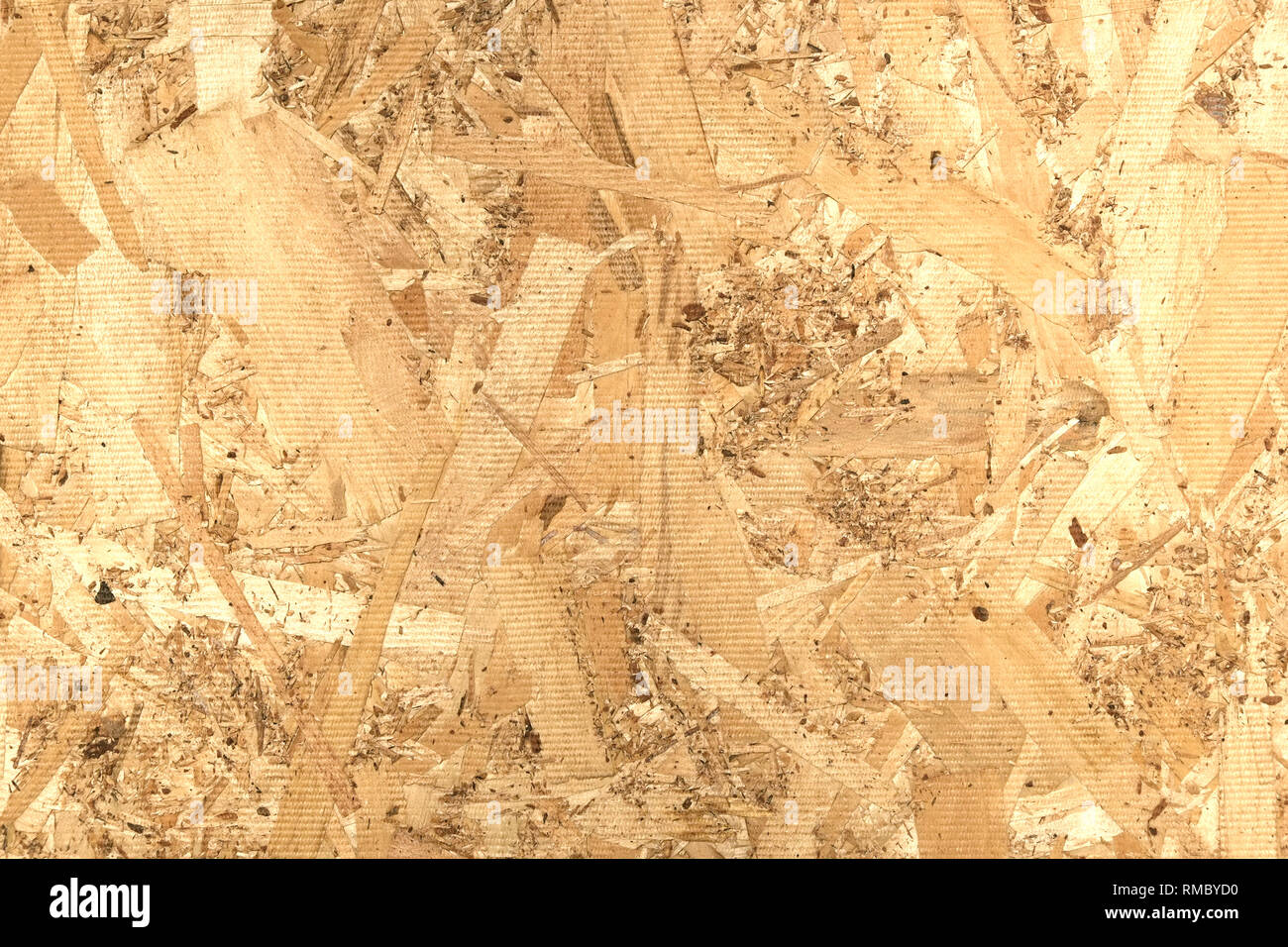 OSB panel rear side front view closeup Oriented Strand Board rear side  front view close up. Chipboard building material made of pressed sandy  brown wo Stock Photo - Alamy