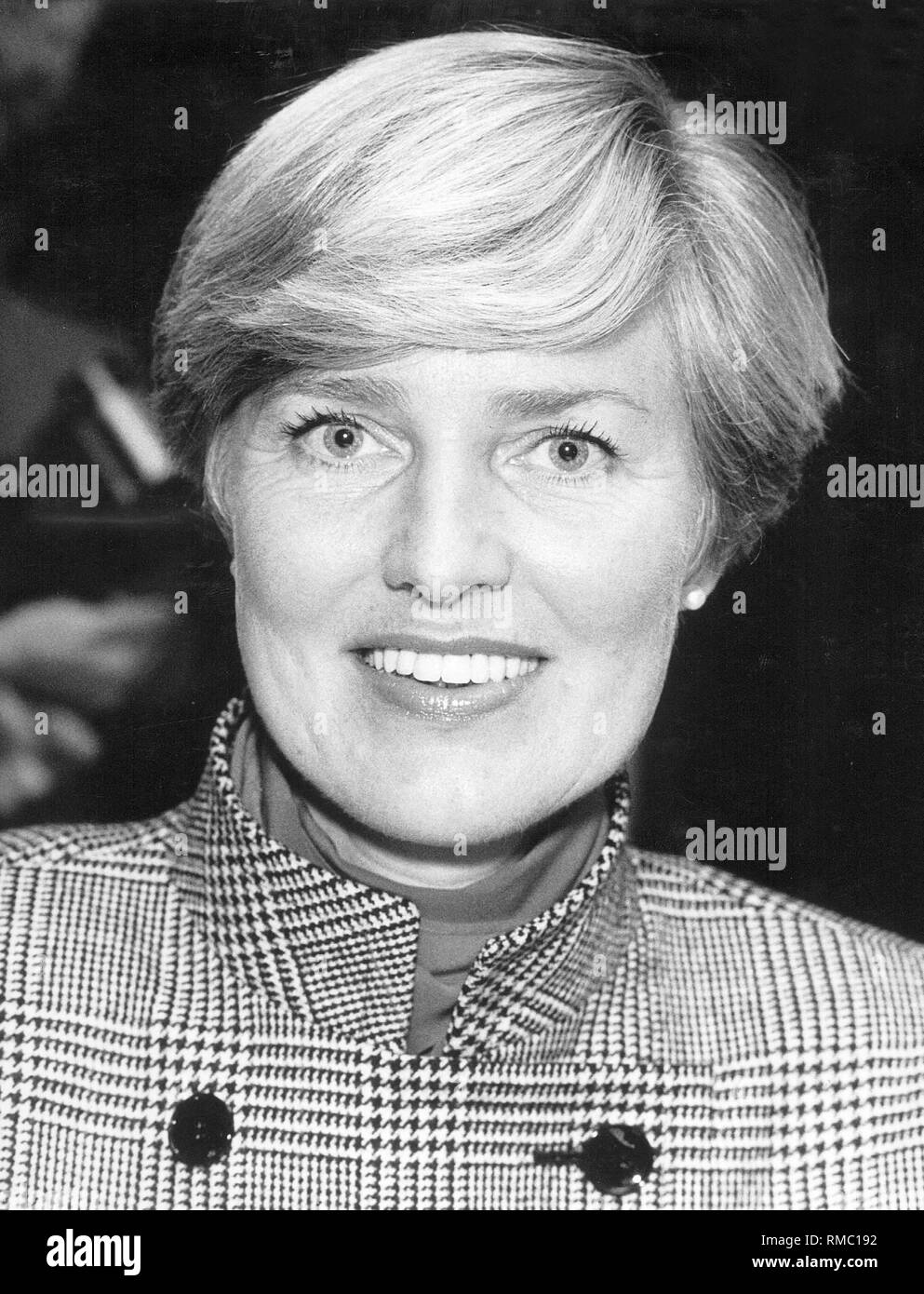 Friede Springer, a German entrepreneur. The photo was made on the