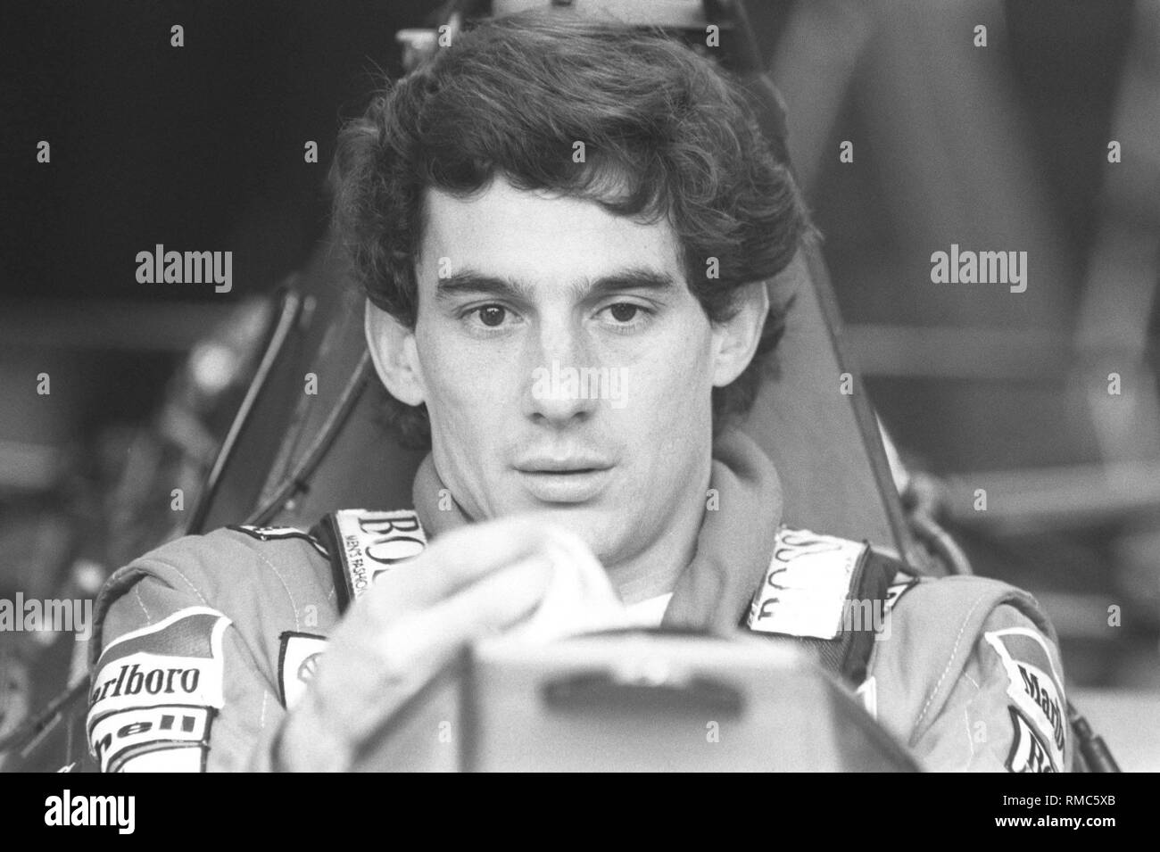 Ayrton Senna Black and White Stock Photos & Images - Alamy