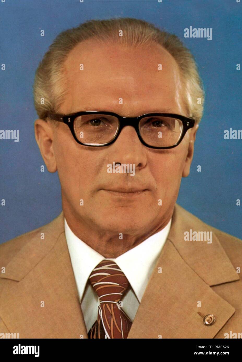 A1 Erich Honecker Generalsekretär ZK SED Staatsratsvorsitzender DDR Foto 20x30 