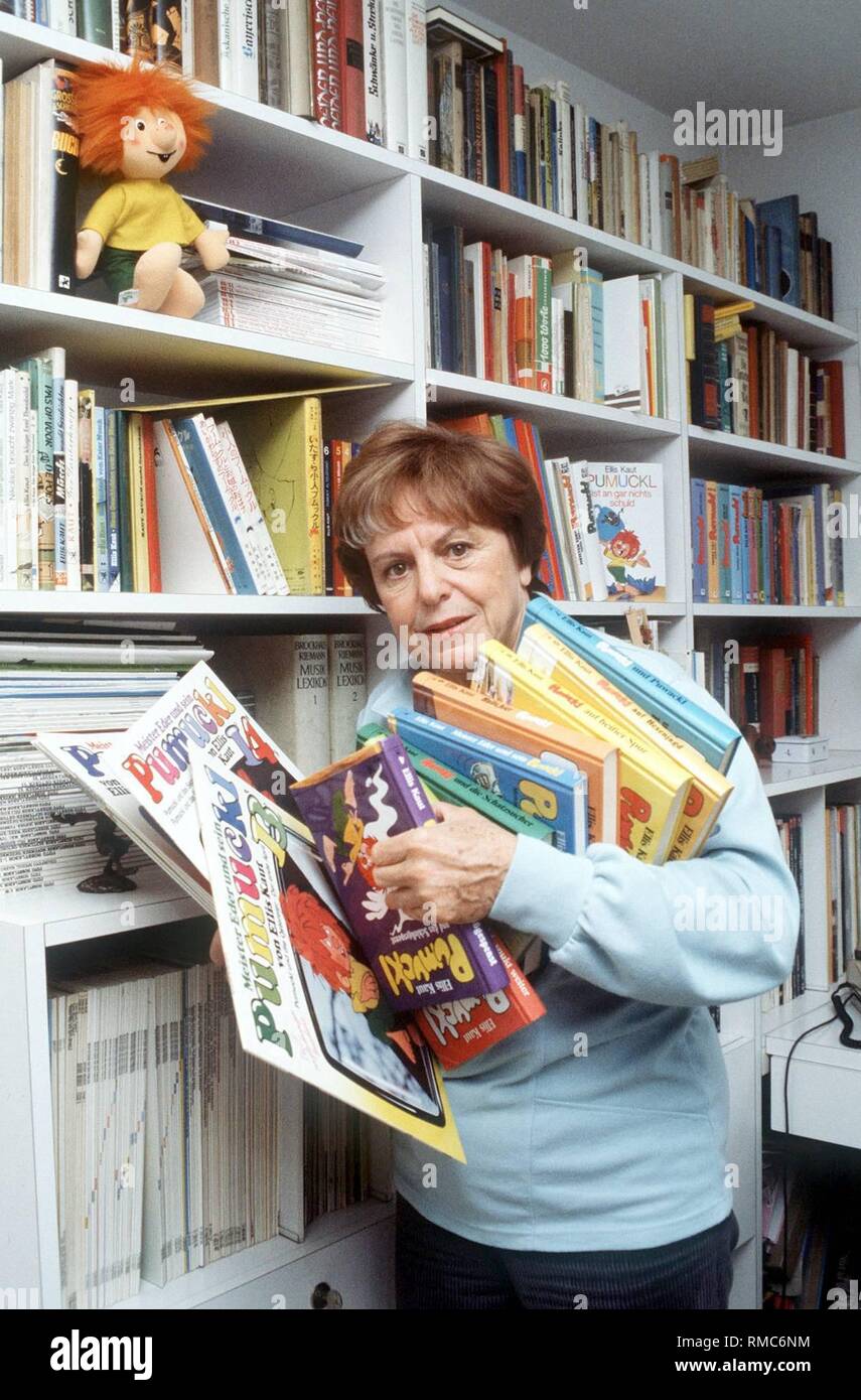 The successful children's book and radio play author Ellis Kaut (photo), 'spiritual mother' of the red-haired kobold Pumuckl, was involved in a legal dispute in the summer of 2003 in the Munich Higher Regional Court. The graphic artist Barbara von Johnson, who created the figure of Pumuckl in 1965, complains about copyright. It is first of all about the illustrations of the redhead published on the Internet and all associated utilization possibilities in the merchandising area. In the first instance the district court has decided in favour of Johnson. Thereafter, the drafter also had to be Stock Photo