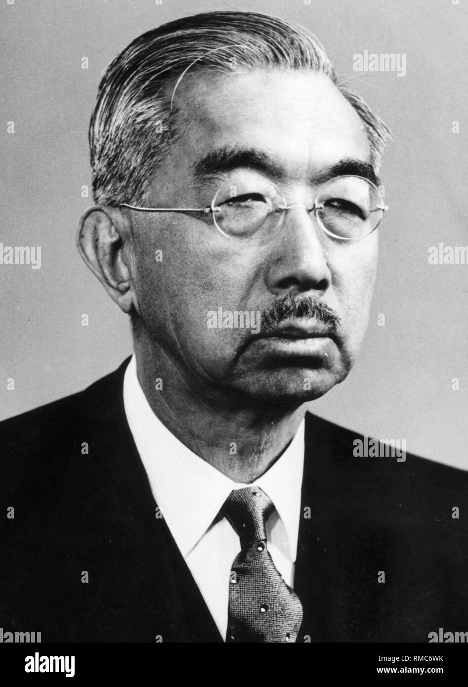 Hirohito, Emperor of Japan. Undated picture, probably in the 1960s. Stock Photo