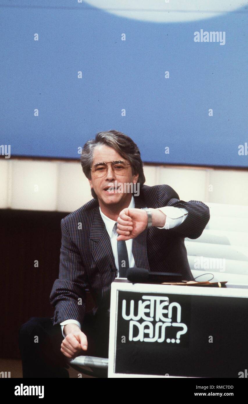 Wetten dass 1984 hires stock photography and images Alamy
